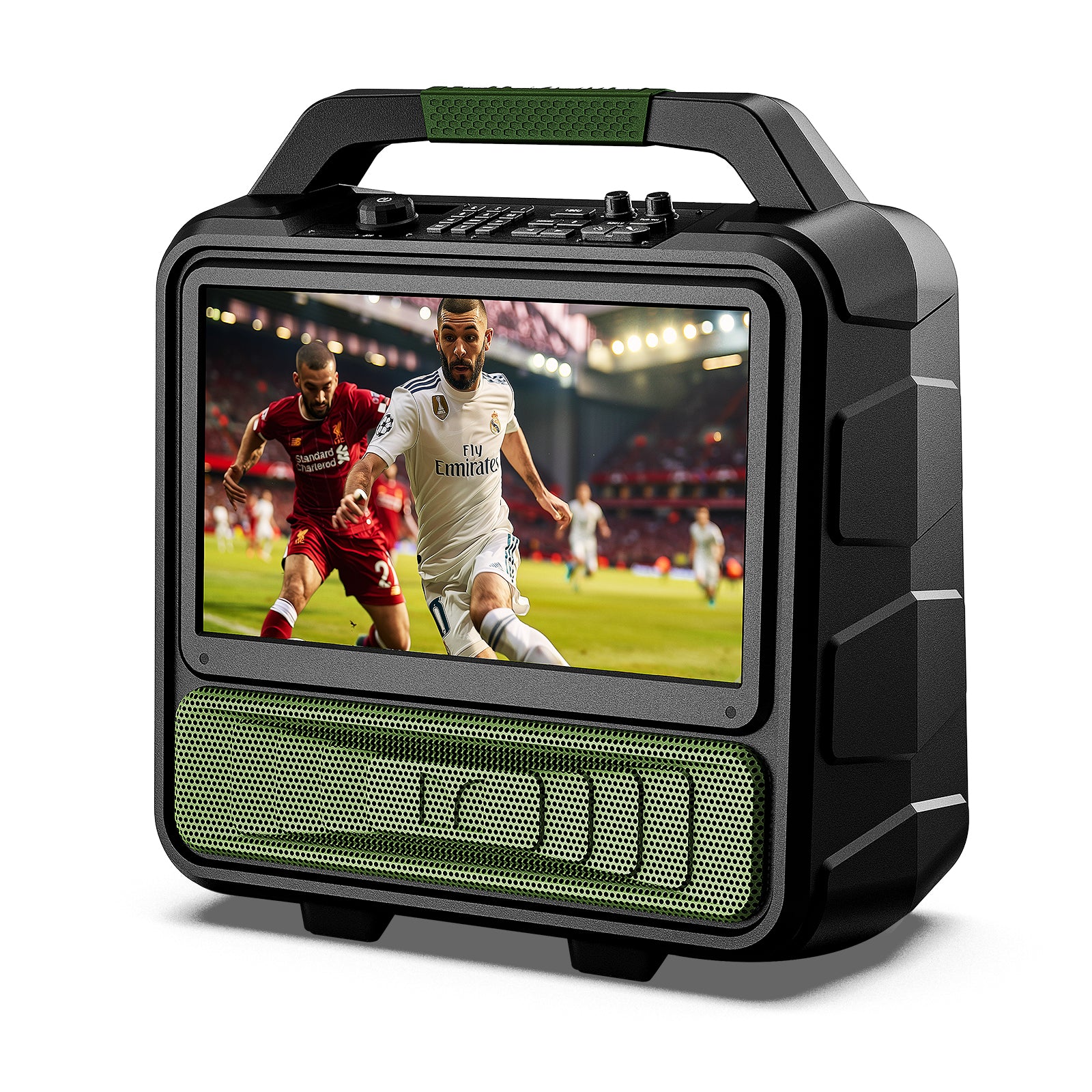 Monster Vision Bluetooth Speaker with Built-in LCD TV