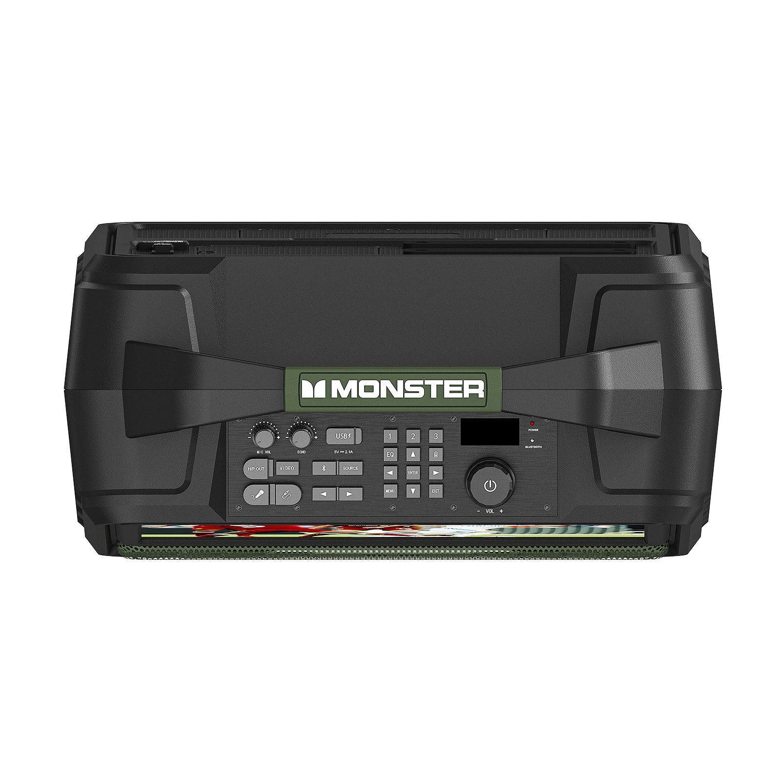 Monster Vision Bluetooth Speaker with Built-in LCD TV